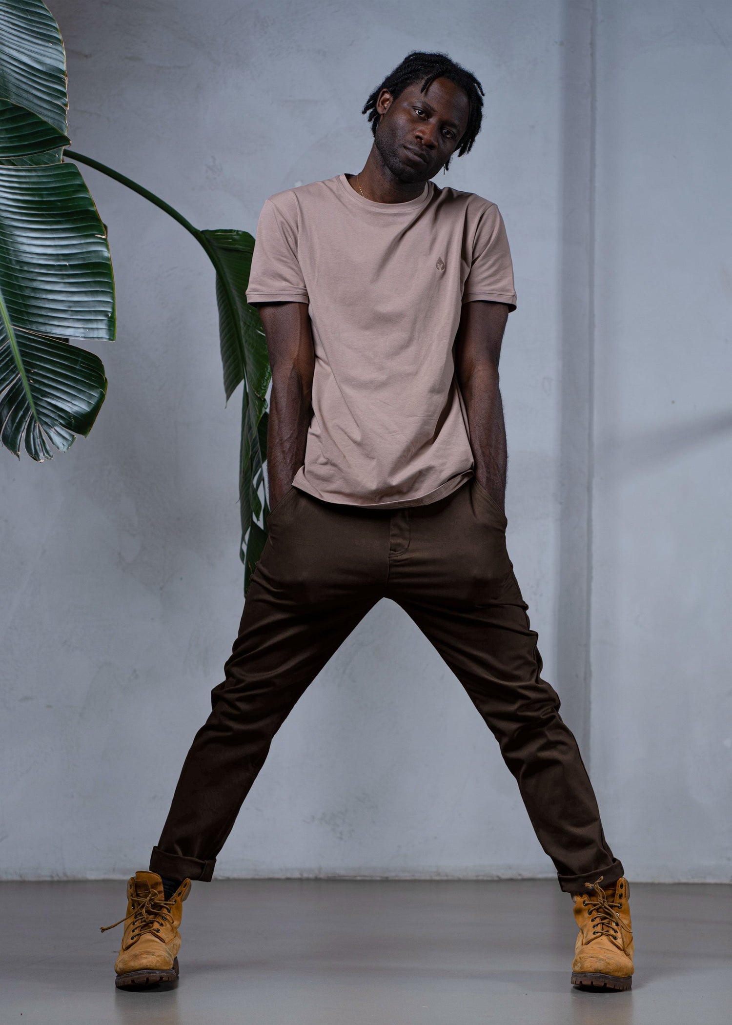 Chinohose ACHTERN SealBrown